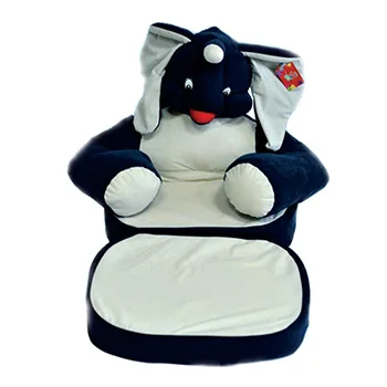 Fotelja za decu na razvlačenje Slonče teget-bela-1 Fotelja za decu na razvlačenje Slonče teget-bela-1