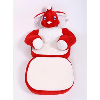 Fotelja za decu na razvlačenje Slonče crveno-bela-1 Fotelja za decu na razvlačenje Slonče crveno-bela-1