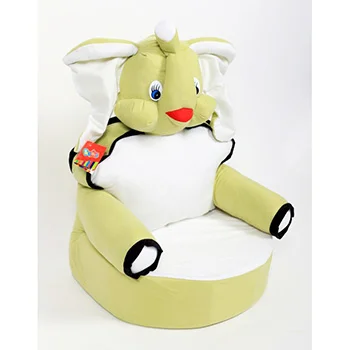 Fotelja za decu Slonče zelena-1 Fotelja za decu Slonče zelena-1