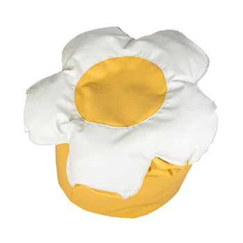 Lazy bag Cvet belo-žuti