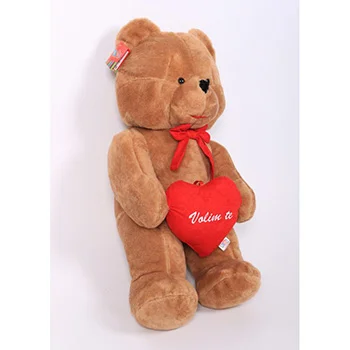 Meda Džambo 85cm sa srcem braon-1 Meda Džambo 85cm sa srcem braon-1