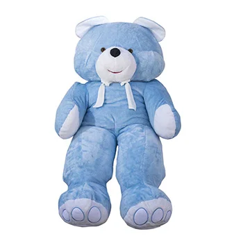 Meda Laki veliki 170cm plavi sa vezenim šapama Meda Laki veliki 170cm plavi sa vezenim šapama