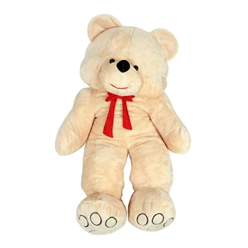 Meda Laki veliki 170cm bež sa vezenim šapama Meda Laki veliki 170cm bež sa vezenim šapama