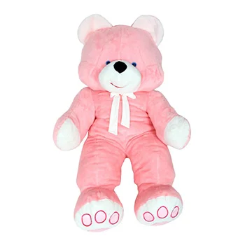 Meda Laki veliki 170cm roze sa vezenim šapama Meda Laki veliki 170cm roze sa vezenim šapama