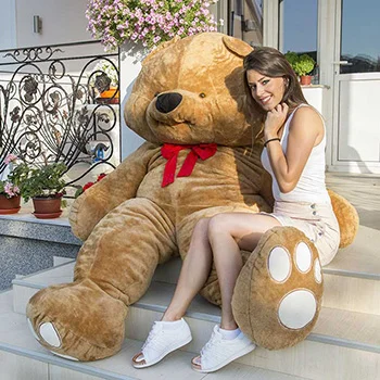 Meda Maki veeeliki 200cm braon sa vezenim šapama-2 Meda Maki veeeliki 200cm braon sa vezenim šapama-2