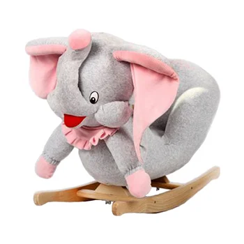 Ljuljaška - njihalica slonče sivo-roze Ljuljaška - njihalica slonče sivo-roze