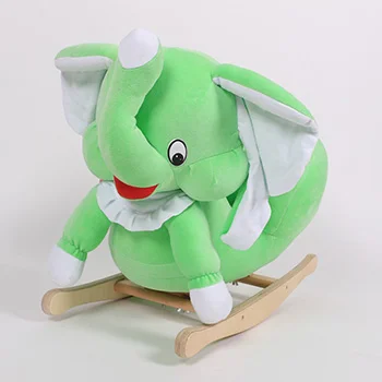 Ljuljaška - njihalica slonče zeleno-belo-1