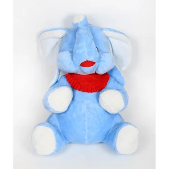 Slon Miro veći 80cm plavo-beli-1 Slon Miro veći 80cm plavo-beli-1