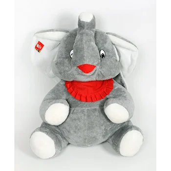 Slon Miro veći 80cm sivo-beli-2 Slon Miro veći 80cm sivo-beli-2