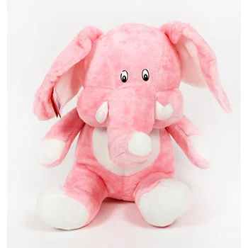 Slon Musa manji 55cm roze-2 Slon Musa manji 55cm roze-2