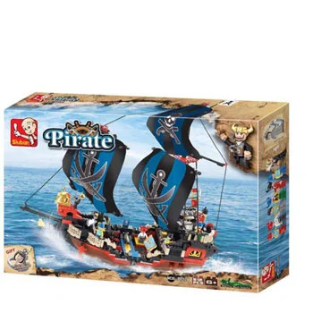 Sluban kocke piratski brod 512 kom Sluban kocke piratski brod 512 kom