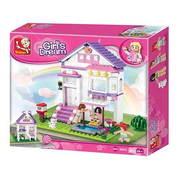 Sluban kocke kuća sa bazenom 293 kom Sluban kocke kuća sa bazenom 293 kom