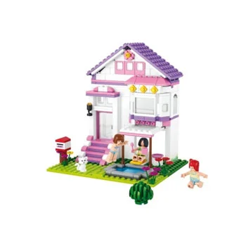 Sluban kocke kuća sa bazenom 293 kom-1 Sluban kocke kuća sa bazenom 293 kom-1