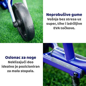 Smart Trike dečija bicikla plavi Balans Bike Folding -4 Smart Trike dečija bicikla plavi Balans Bike Folding -4