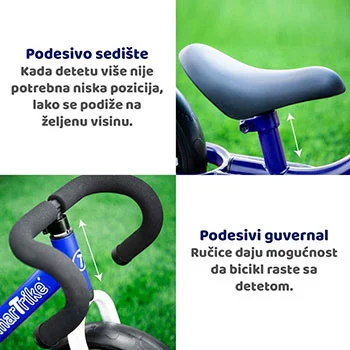 Smart Trike dečija bicikla plavi Balans Bike Folding -5 Smart Trike dečija bicikla plavi Balans Bike Folding -5