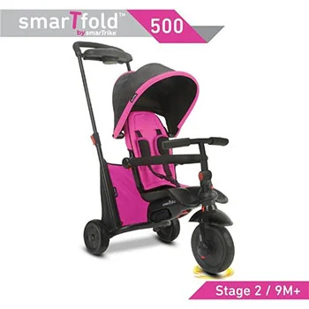 Smart Trike tricikl Folding 500 - Pink-2 Smart Trike tricikl Folding 500 - Pink-2