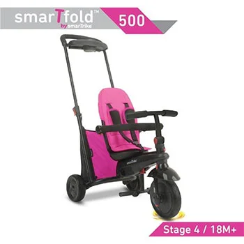 Smart Trike tricikl Folding 500 - Pink-4 Smart Trike tricikl Folding 500 - Pink-4