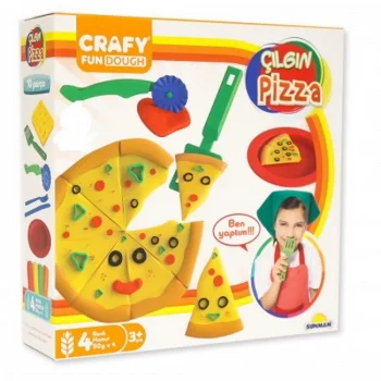 Sunman plastelin set Pizza sa modlicama 10delova Sunman plastelin set Pizza sa modlicama 10delova