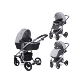 Lorelli kolica za bebe Rimini premium cool grey stars (2021)