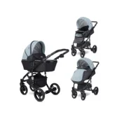 Lorelli kolica za bebe Rimini premium silver blue stars (2021)