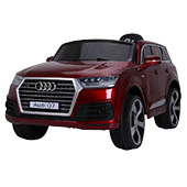 Auto na akumulator licencirani Audi Q7 model 213/1 metalik crveni