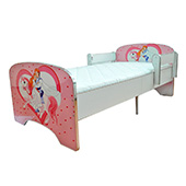 Dečiji krevet bez fioka model 804 pink princess