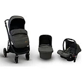 Baby Bear Origin kolica 3u1 Urban Life Dark grey