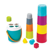 B kids Shape sorting stack nest 115207