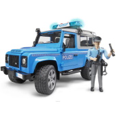 Bruder džip policijski Land Rover sa policajcem 025977