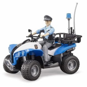 Bruder motor quad policajski sa figurom 630102