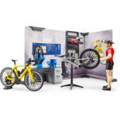 Bruder set sa figurama bikeshop 631208