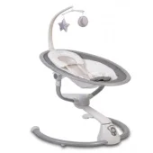 Cangaroo električna  ljuljaška za bebe Cloud grey