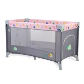 Cangaroo prenosivi krevetac Safari 1 nivo pink grey