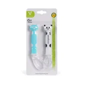 Cangaroo set silikonskih kašičica Panda blue