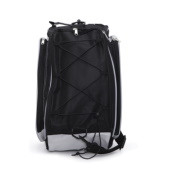 Cangaroo torba za mame Biker black grey