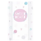 Ceba tvrda podloga za povijanje 50x80cm srce