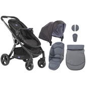 Chicco komplet navlaka za kolica Urban anthracite siva