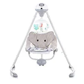 Chipolino električna muzička ljuljaška za bebe Aida 9 kg Gray dumbo