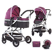 Chipolino kolica za bebe 3u1 Estelle lilac