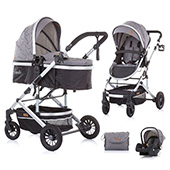 Chipolino kolica za bebe 3u1 Estelle platinum