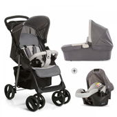 Hauck kolica za bebe Shopper Trio Set Stone Grey