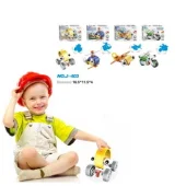 Hoogar edukativni građevinski set igračaka 5u1 12-18 delova