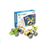 Hoogar set igračaka Building Blocks 2u1 Cartoon vozila 48 elemenata