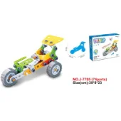 Hoogar set igračaka Building Blocks motor 74 dela