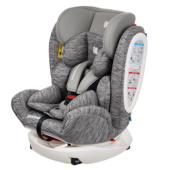 Kikka Boo autosedište 0-36 kg 4 Fix Double Isofix grey