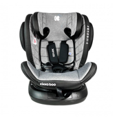 Kikka Boo autosedište 0-36 kg Stark 360° Isofix light grey