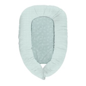 Kikka Boo baby gnezdo od memorijske pene 3u1 Leaves Mint
