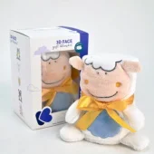 Kikka Boo ćebence za bebe sa 3D vezom 75x100 Ovčica