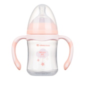 Kikka Boo flašica anti-colic sa ručicama 180ml peach Cloud