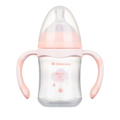 Kikka Boo flašica anti-colic sa ručicama 180ml peach Cloud